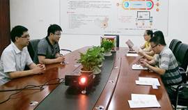 教师走访湖南创研科技有限公司    