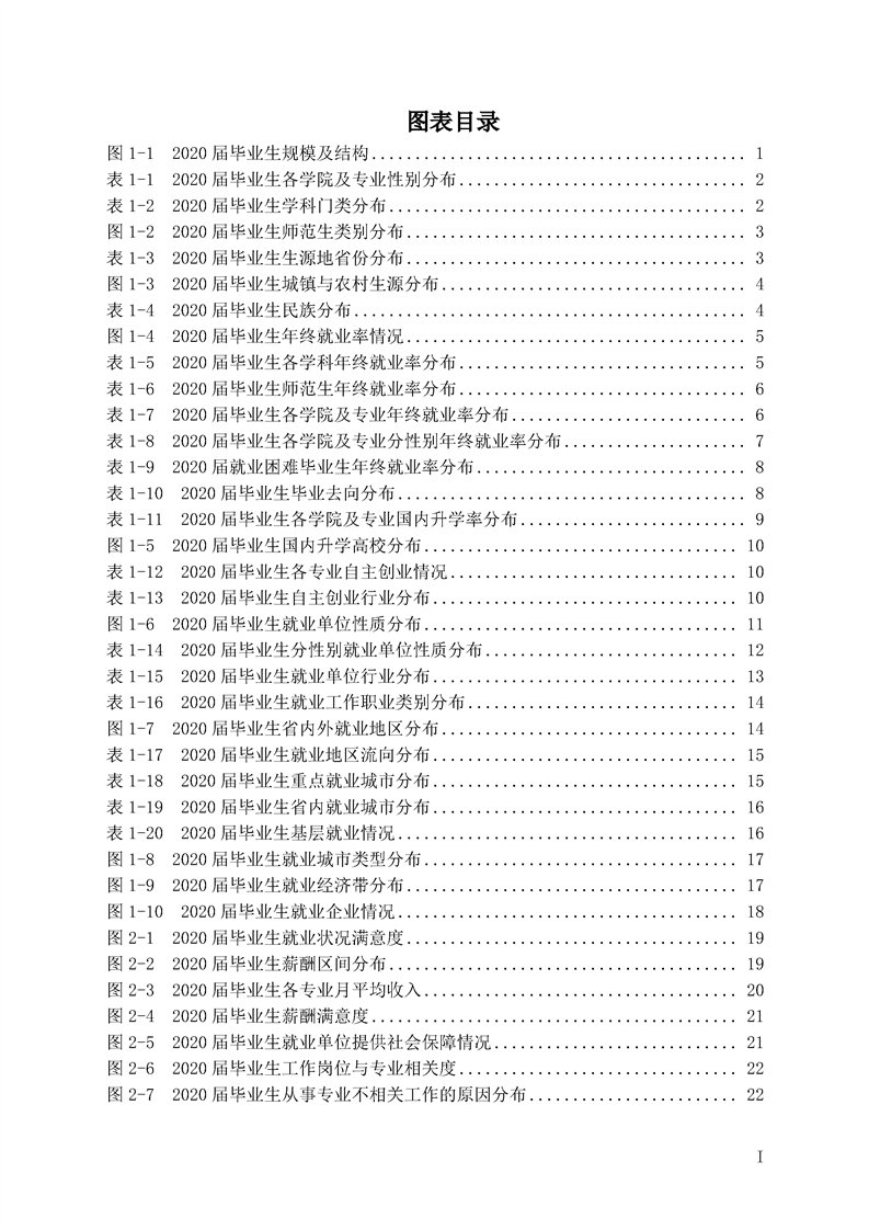 湖南幼专2020年毕业生就业质量年度报告5